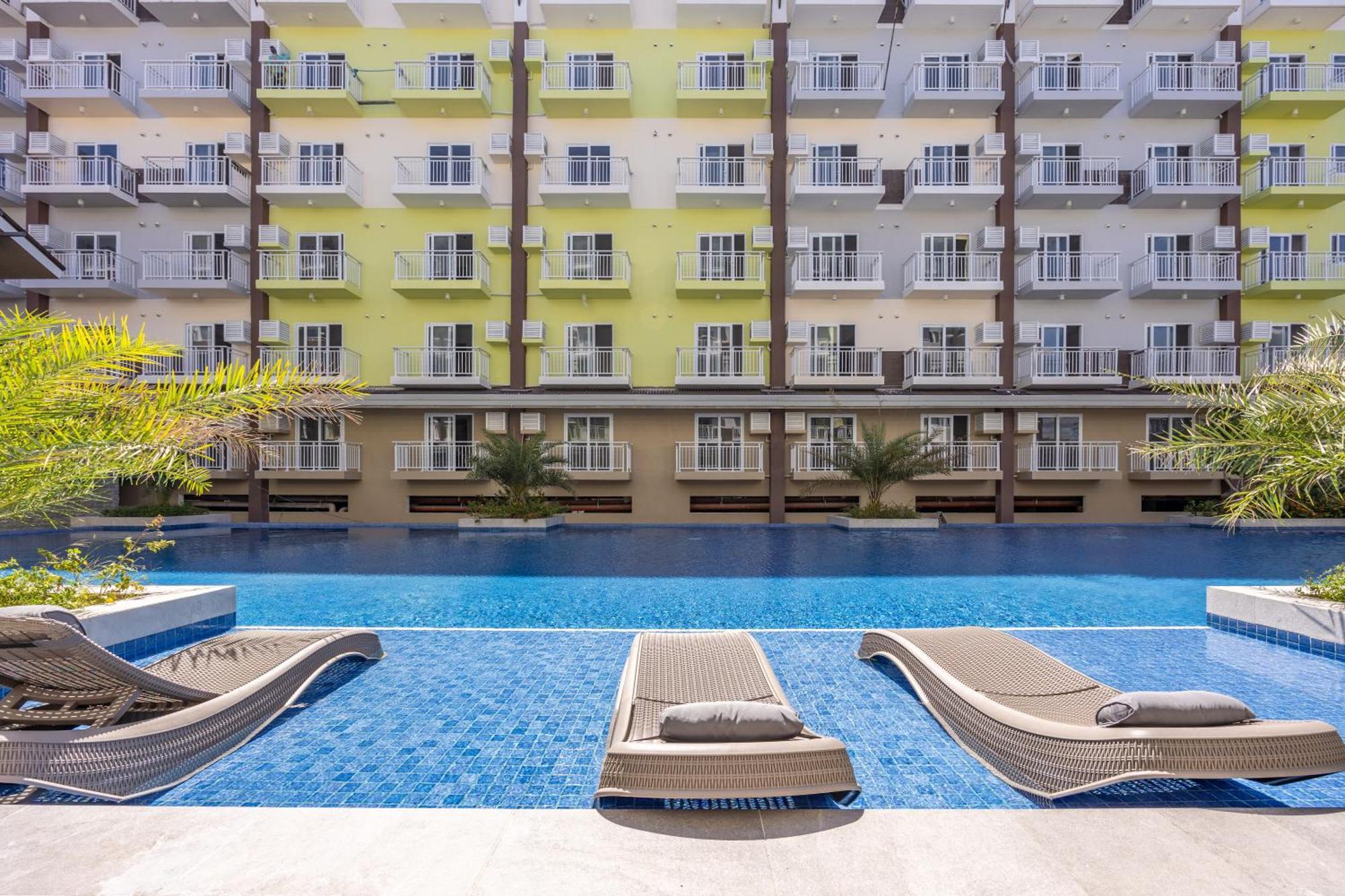 Appartement Amani 237, 3 Minutes To Airport, With Gym & Pool, Free Netflix, Fast Wi-Fi à Île de Mactan Extérieur photo