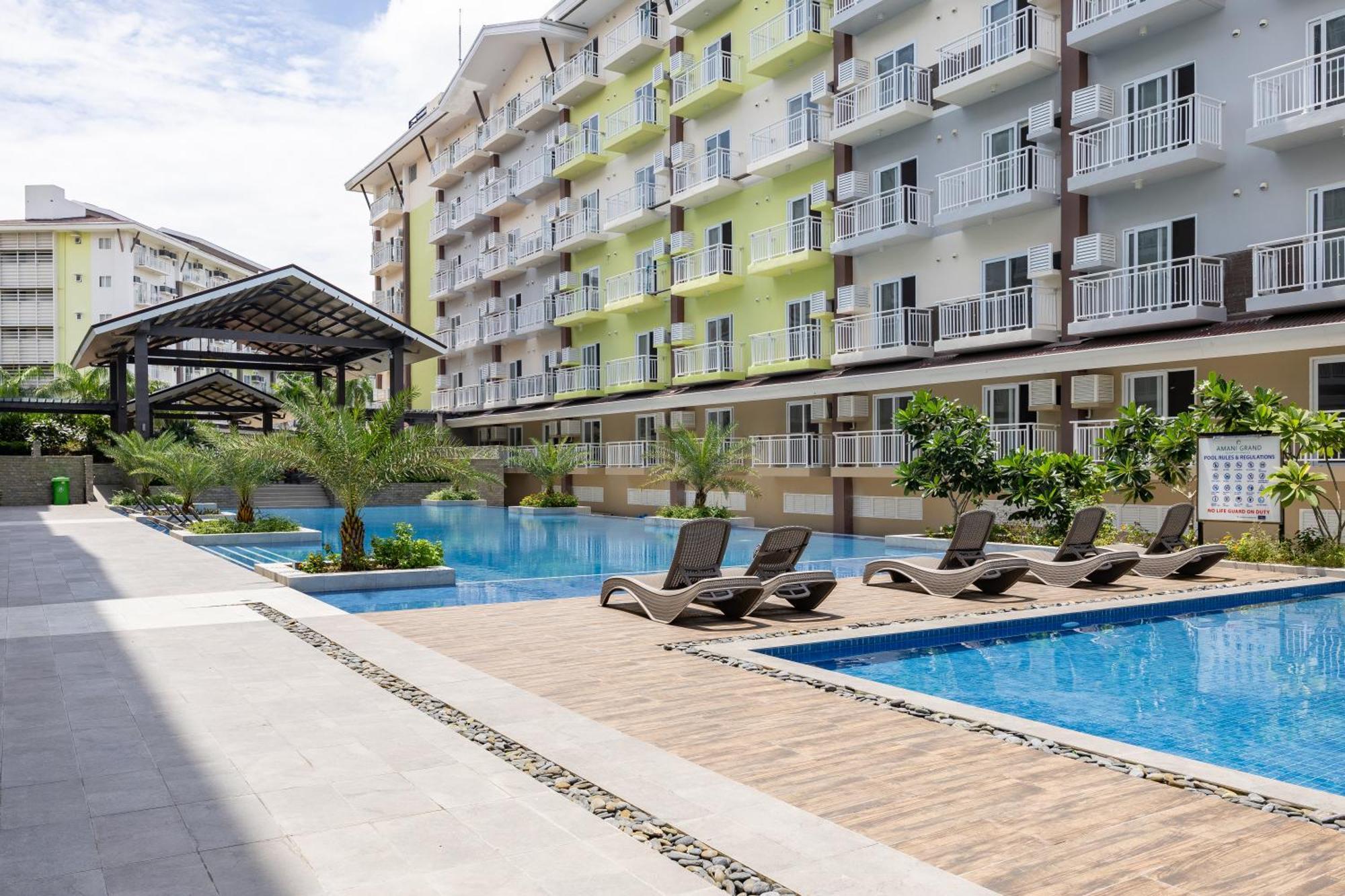 Appartement Amani 237, 3 Minutes To Airport, With Gym & Pool, Free Netflix, Fast Wi-Fi à Île de Mactan Extérieur photo