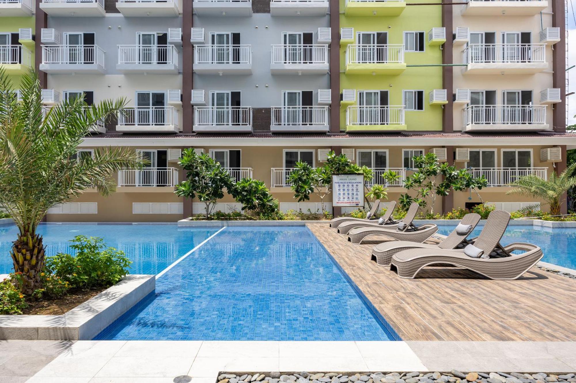 Appartement Amani 237, 3 Minutes To Airport, With Gym & Pool, Free Netflix, Fast Wi-Fi à Île de Mactan Extérieur photo