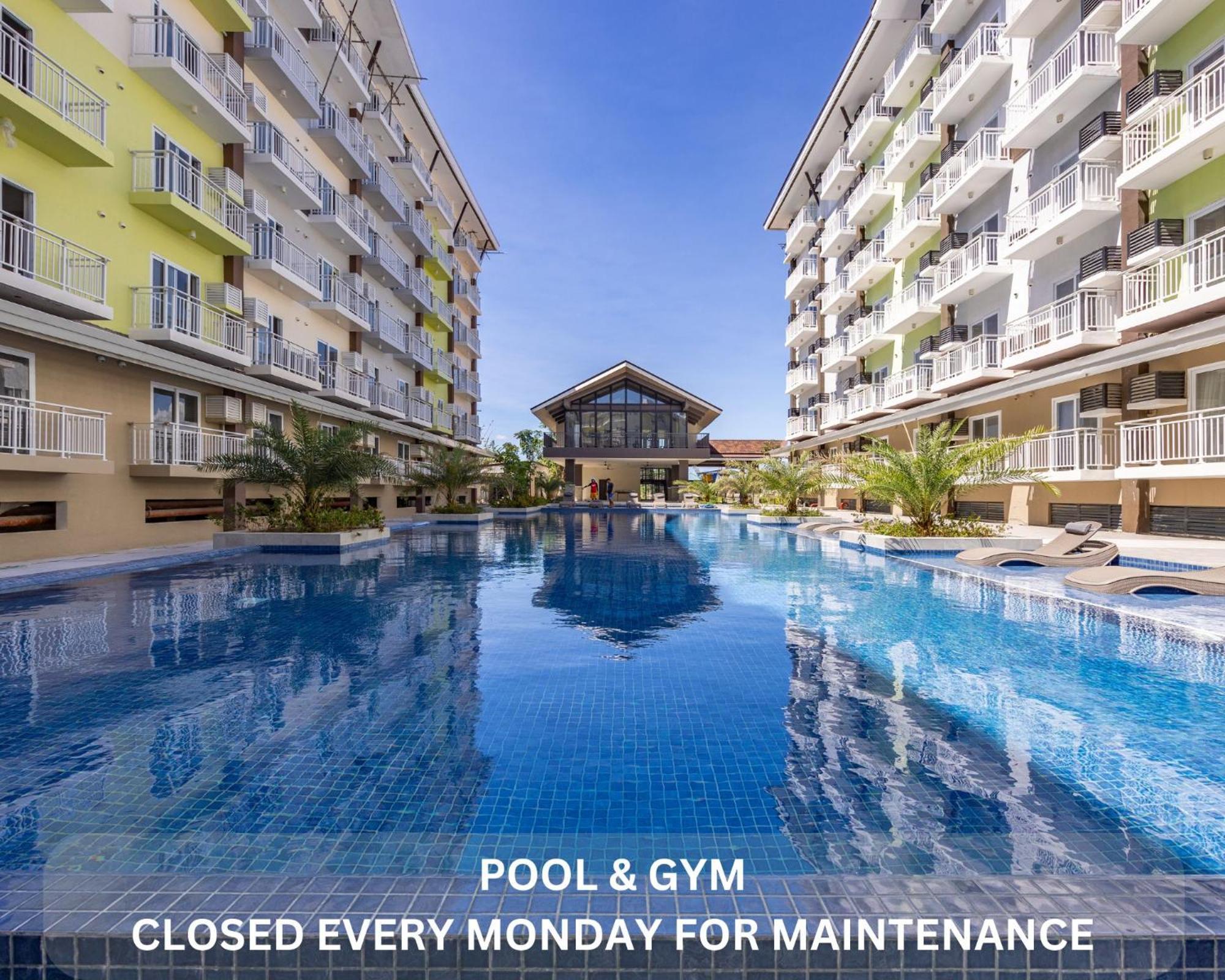 Appartement Amani 237, 3 Minutes To Airport, With Gym & Pool, Free Netflix, Fast Wi-Fi à Île de Mactan Extérieur photo